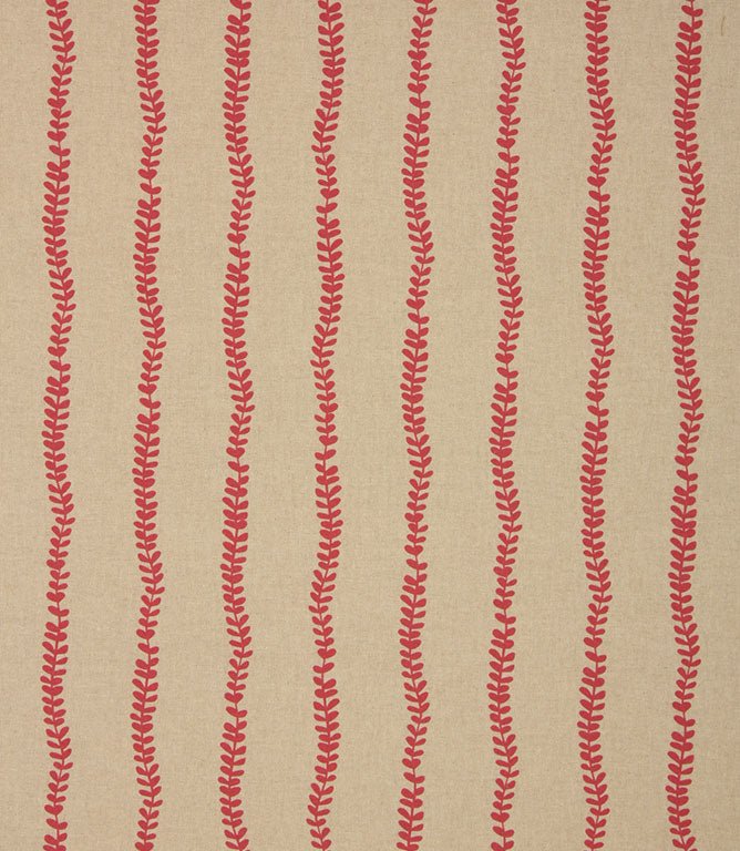 Harriet Trail Fabric / Cerise - Just Fabrics