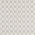 Baroque Trellis Fabric / Charcoal / Gold - Just Fabrics