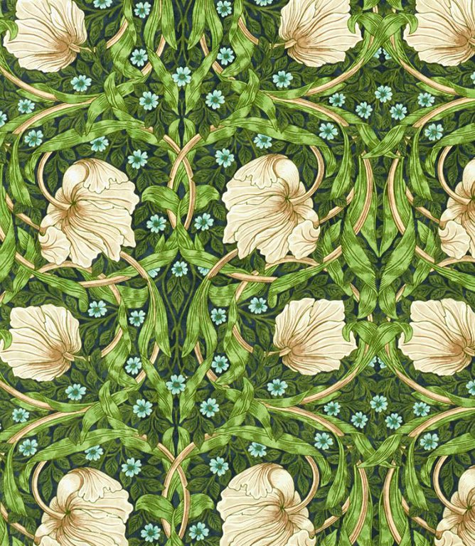 Pimpernel Velvet Fabric / Midnight Fields - Just Fabrics