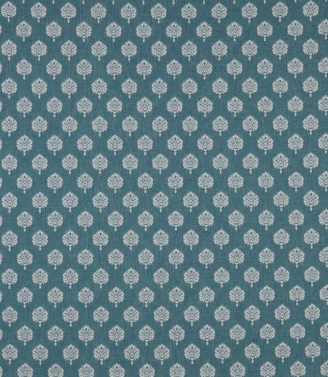 Segoa Fabric / Teal - Just Fabrics