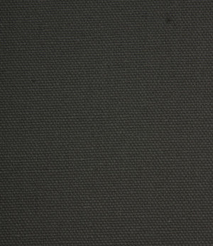 Washed Cotton Canvas Fabric / Dark Grey