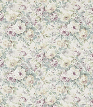 Amelia Rose Fabric / Vanilla / Taupe