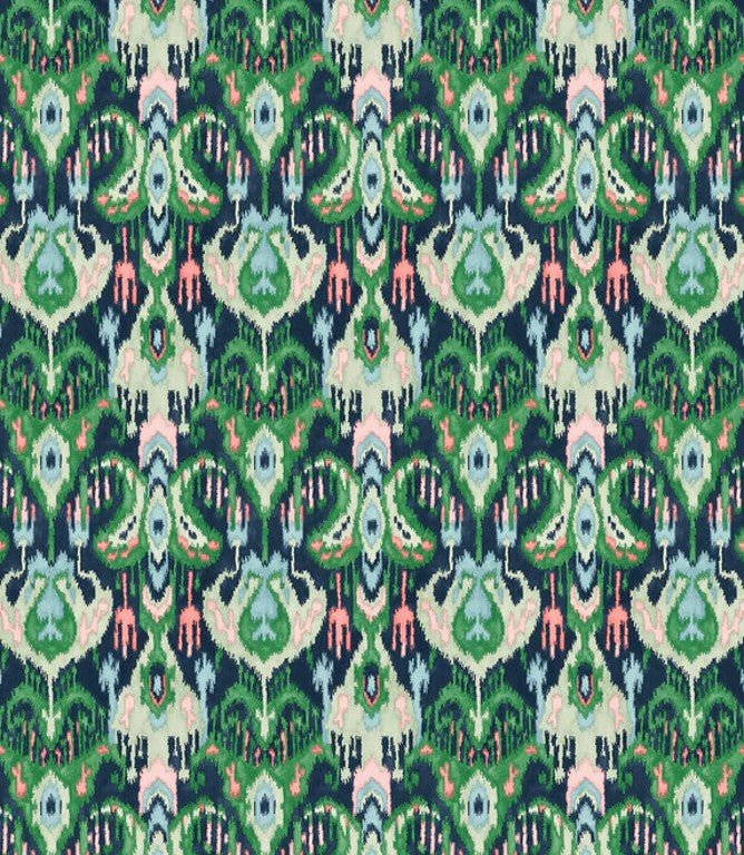 Bukhara Fabric / Emerald - Just Fabrics