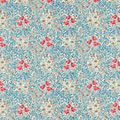 Bower Fabric / Barbed Berry / Indigo - Just Fabrics