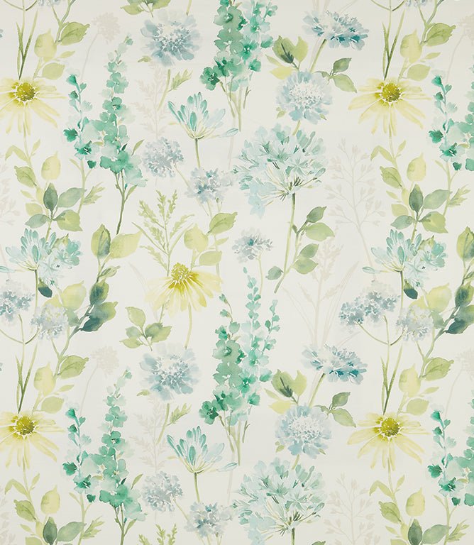 Wild Garden Cotton Fabric / Eden - Just Fabrics