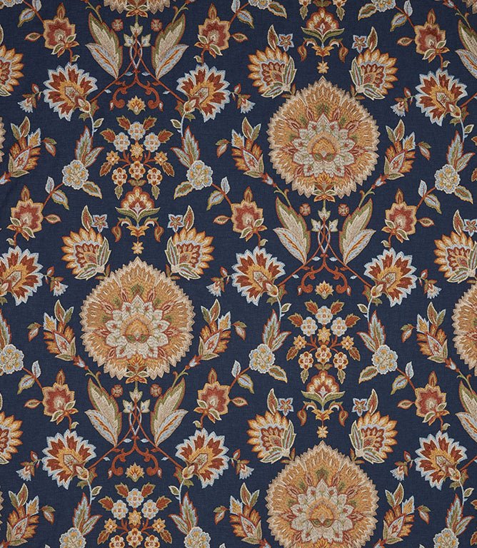 Jaipuri Fabric / Indigo - Just Fabrics