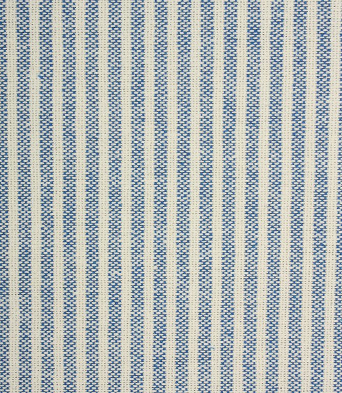 Sandbank Stripe Fabric / Royal - Just Fabrics