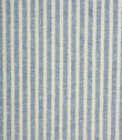 Sandbank Stripe Fabric / Royal - Just Fabrics