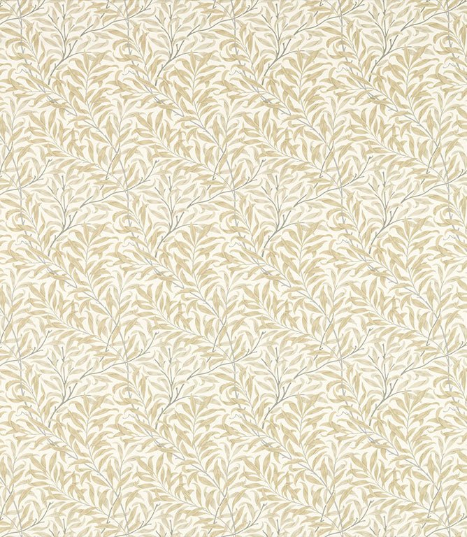 Willow Boughs Fabric Remnant / Linen - Just Fabrics