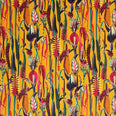 Exotic Velvet Fabric / Ochre