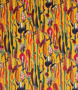 Exotic Velvet Fabric / Ochre