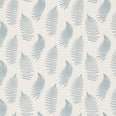 Fern Embroidery Fabric / Powder Blue
