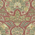 Arabesque FR Fabric / Dark Coral