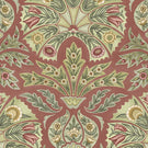 Arabesque FR Fabric / Dark Coral - Just Fabrics