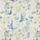 Wild Garden Cotton Fabric / Cornflower - Just Fabrics