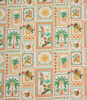 Zanara Fabric / Blanc