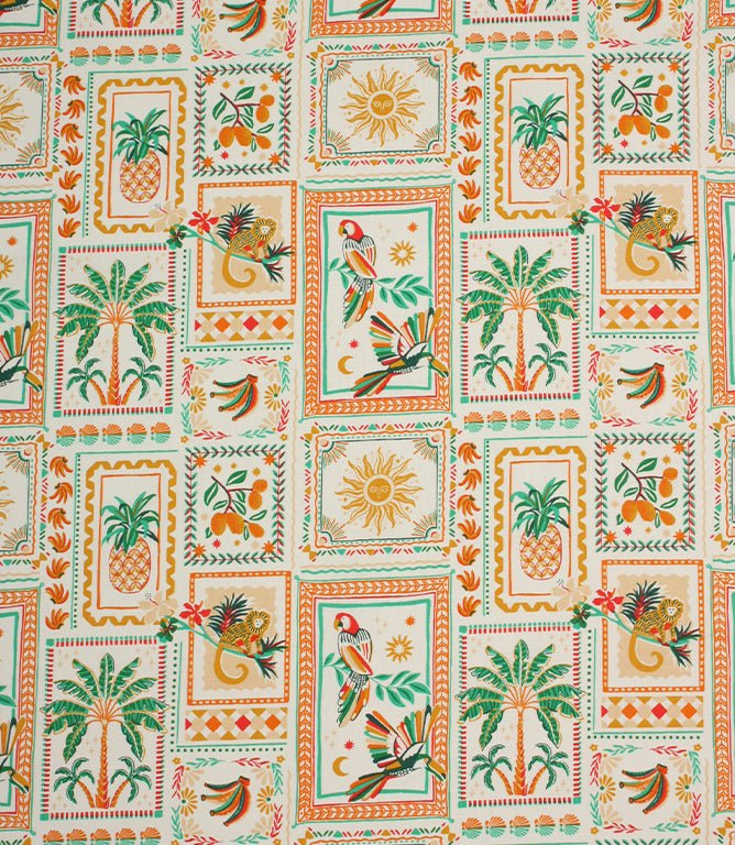 Zanara Fabric / Blanc - Just Fabrics