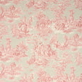 Esme Toile Fabric / Rouge