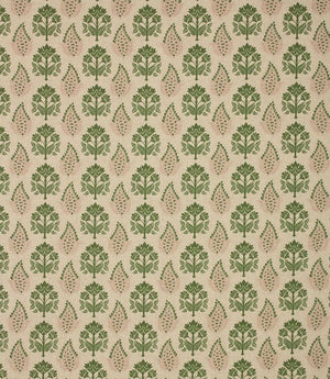 Nora Fabric / Soft Pink / Sap Green