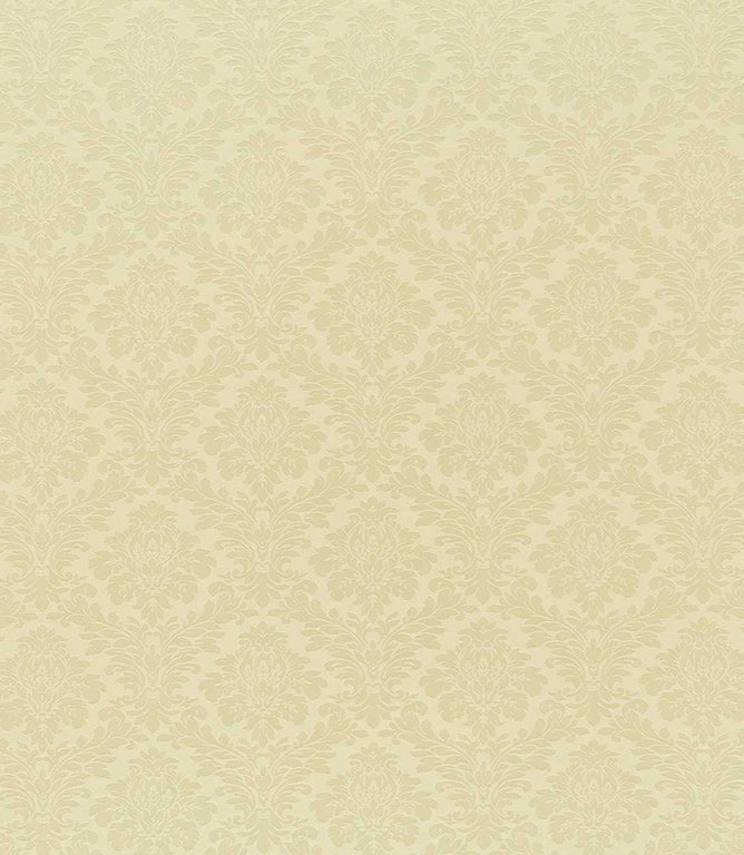 Lymington Damask Fabric / Almond - Just Fabrics