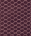 Faraday Velvet Fabric / Plum - Just Fabrics