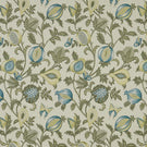 Primavera Fabric / Teal - Just Fabrics