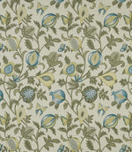 Primavera Fabric / Teal - Just Fabrics