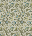 Primavera Fabric / Teal - Just Fabrics