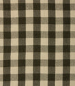 Aldsworth Check Glitz Fabric / Khaki - Just Fabrics