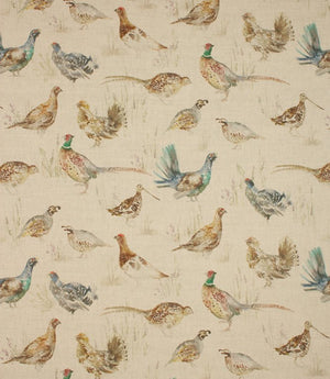 Game Birds Small Fabric / Linen