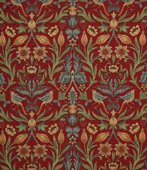 Ruskin Fabric / Mulberry