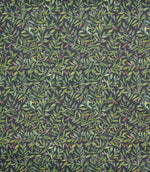 Torquay Lomond Fabric / Olive / Navy - Just Fabrics