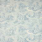 Esme Toile Fabric / Wedgewood - Just Fabrics