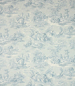 Esme Toile Fabric / Wedgewood - Just Fabrics