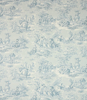 Esme Toile Fabric / Wedgewood