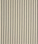 JF Ticking Fabric / Black - Just Fabrics