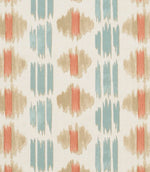Bandhani Fabric / Coral - Just Fabrics