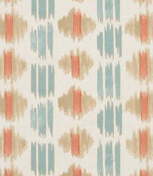 Bandhani Fabric / Coral