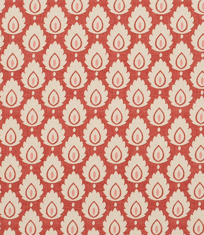 Odila Fabric / Cinnabar - Just Fabrics