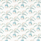 Crassula Fabric / Marine / Tangerine / Mint - Just Fabrics