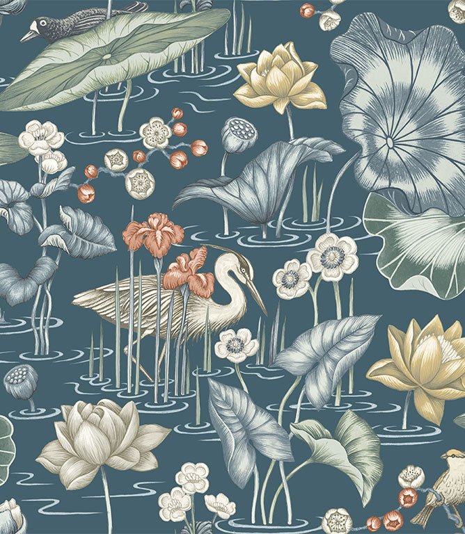 Mizu FR Fabric / Slate Blue - Just Fabrics