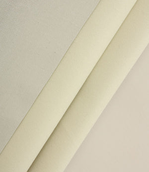 Superior Blackout Energy Reflecting Lining Fabric / Pale Ivory / Silver