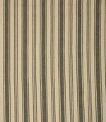 Aldsworth Stripe Fabric / Khaki - Just Fabrics