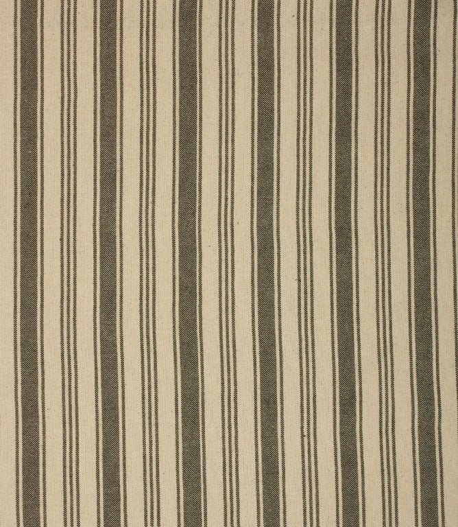 Aldsworth Stripe Fabric / Khaki - Just Fabrics