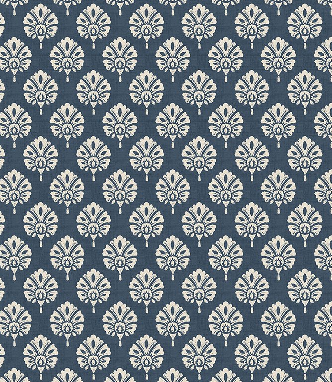 Muqarnas FR Fabric / Sapphire - Just Fabrics