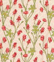 Monkshood Fabric / Rhubarb - Just Fabrics