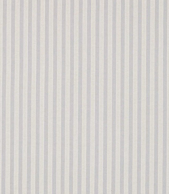 Sorilla Stripe Fabric / Silver / Linen - Just Fabrics