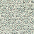 Bellflowers Fabric / Indigo / Seagreen