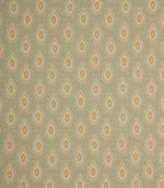 Evie Fabric / Soft Gold / Apple Green - Just Fabrics