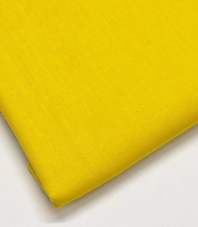 Craft Plain Fabric / Sunshine Yellow - Just Fabrics